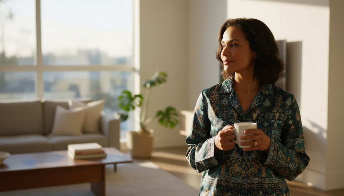 The Art of Rest: Why Your Next Long Sleeve Pajama Top Should Be Wearable Art