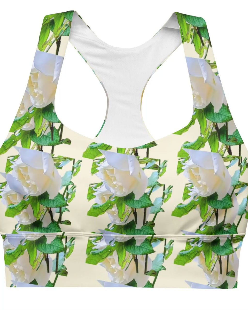 Recycled Longline Sports Bra John F. Kennedy-Historical Collection