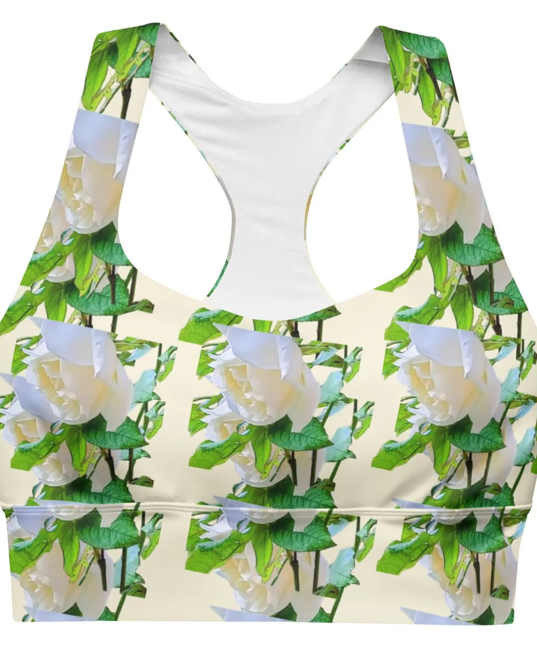 Recycled Longline Sports Bra John F. Kennedy-Historical Collection