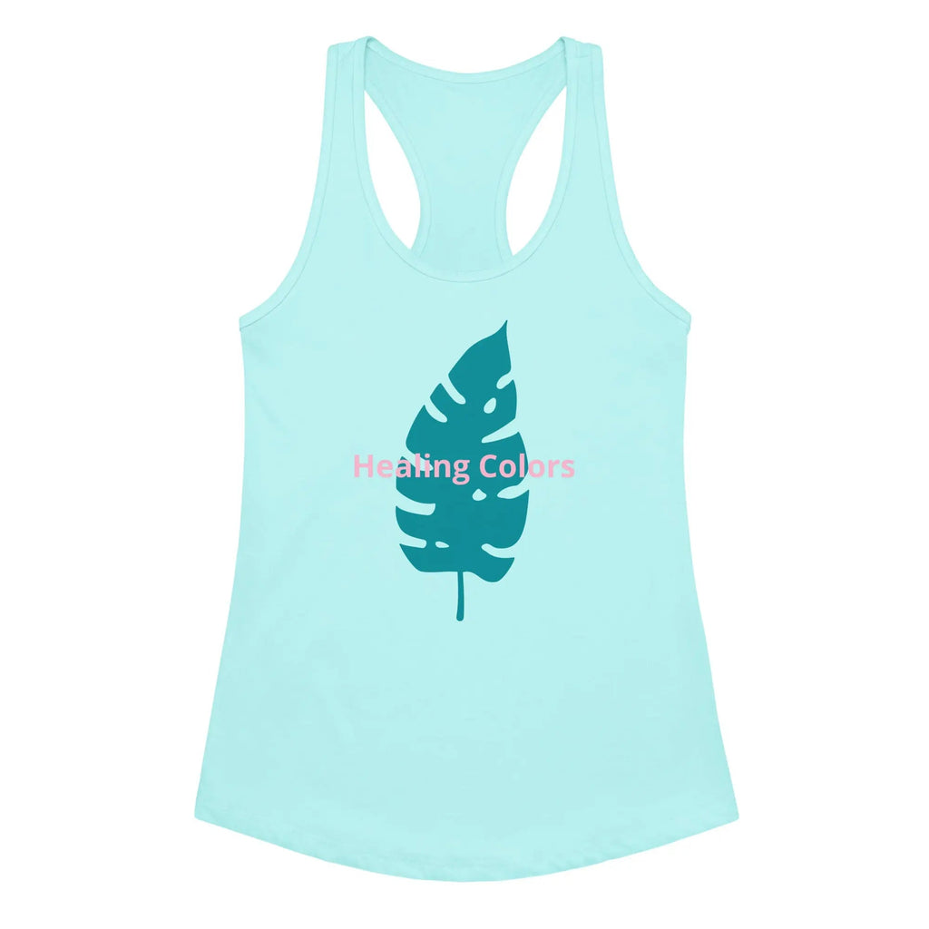 Healing Colors Premium Racerback Tank Top - Art Collection