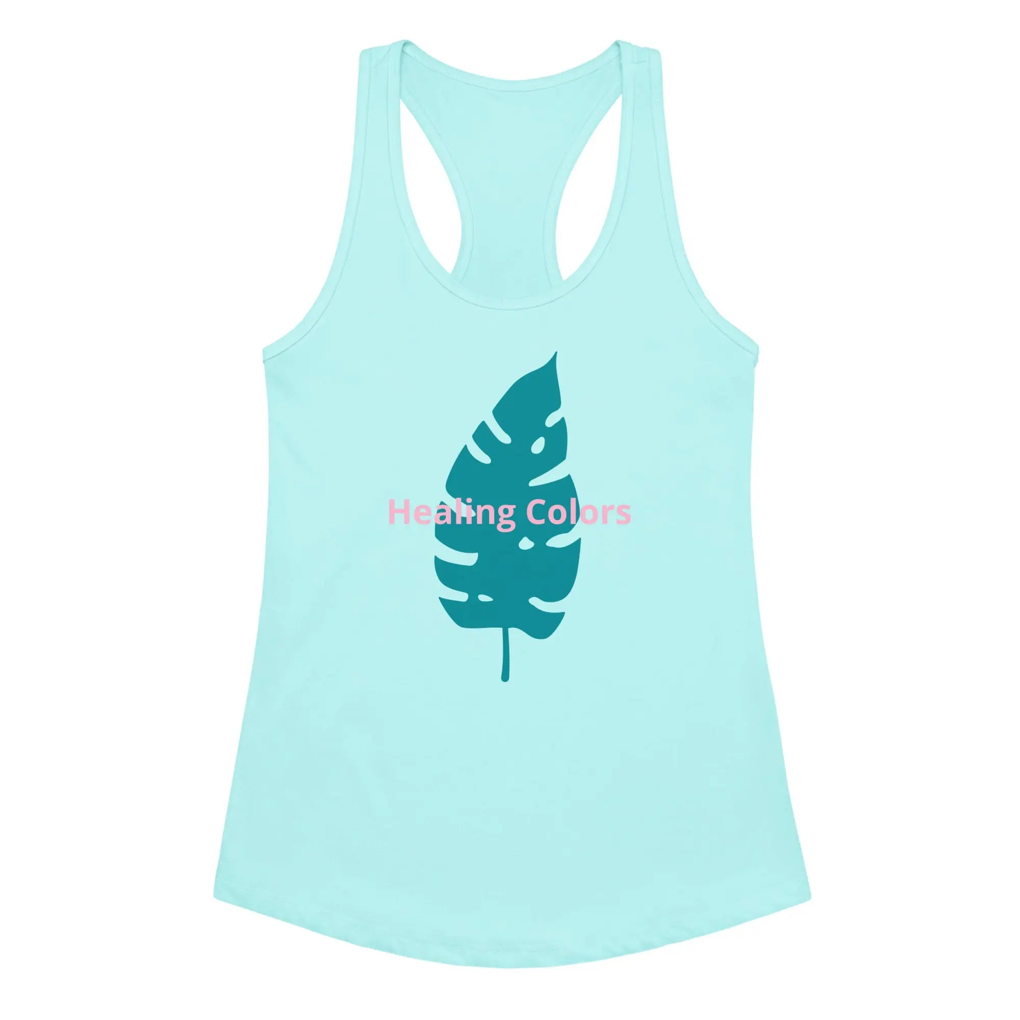 Healing Colors Premium Racerback Tank Top - Art Collection