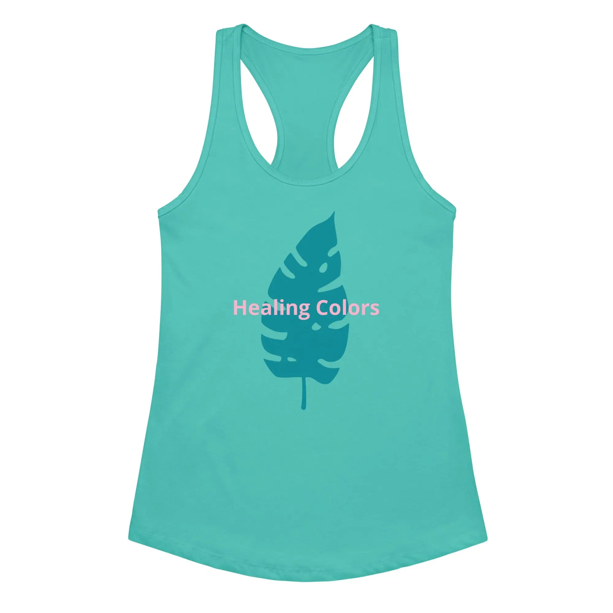 Healing Colors Premium Racerback Tank Top - Art Collection