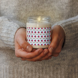 Flower Artisan Candle - Premium 9 oz Soy Candle - Seasonal Collection